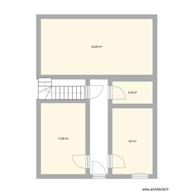 MAISON JULLY LES BUXY. Plan de 4 et 48 m² MAISON JULLY LES BUXY. Plan de 4 et 48 m²