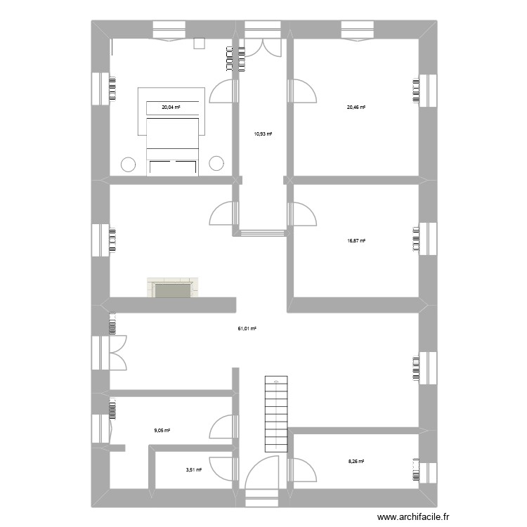 Fanou2. Plan de 0 pièce et 0 m2
