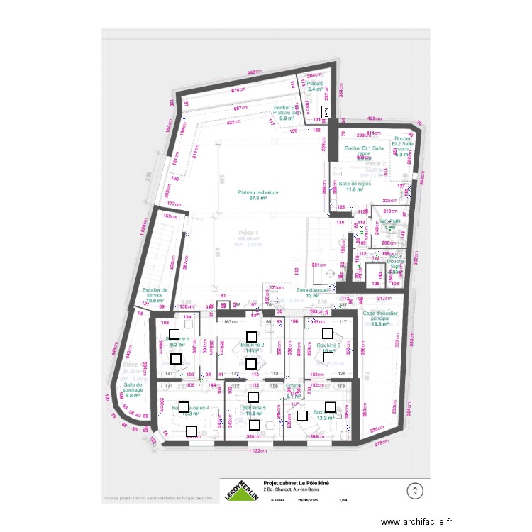 plateau aix. Plan de 0 pièce et 0 m2