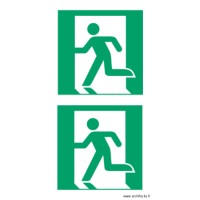 Sortie de secours gauche