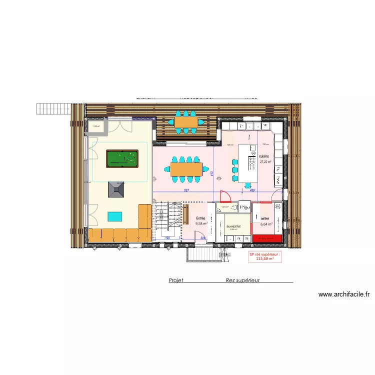RC B&eacute;n&eacute; DOUBLE PATIO. Plan de 