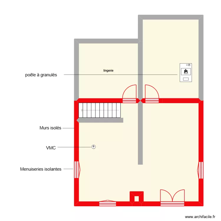 FILJAK Katia rdc s 4. Plan de 4 Pièces et 65 m²