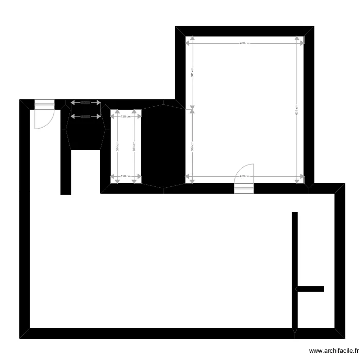 tain durand lez. Plan de 22  et 333 m²