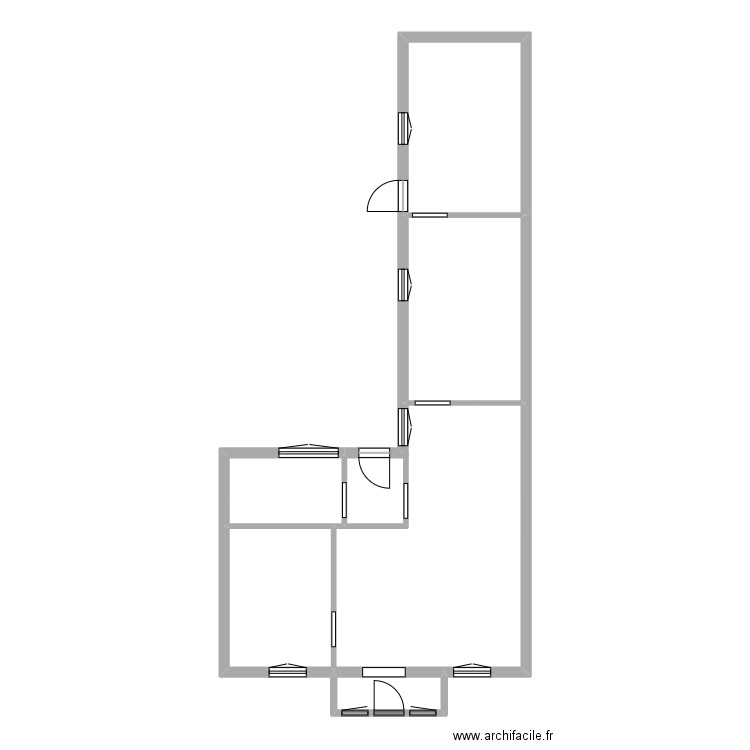 SUFFEE Sheirazaad 2. Plan de 6 pièces et 80 m2