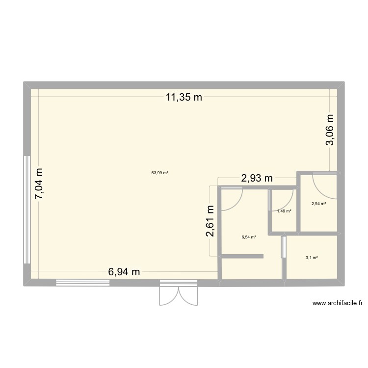 MAQUETTE SALON. Plan de 0 pièce et 0 m2 MAQUETTE SALON. Plan de 0 pièce et 0 m2