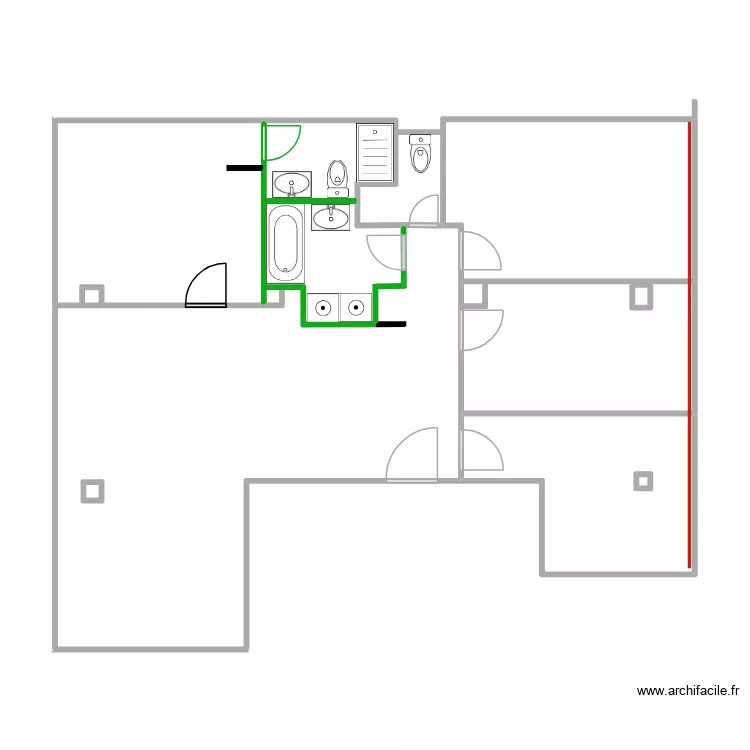 NELVA CLOISONNEMENT. Plan de 11 et 86 m² NELVA CLOISONNEMENT. Plan de 11 et 86 m²