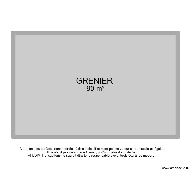 BI 33012 -. Plan de 19  et 260 m²