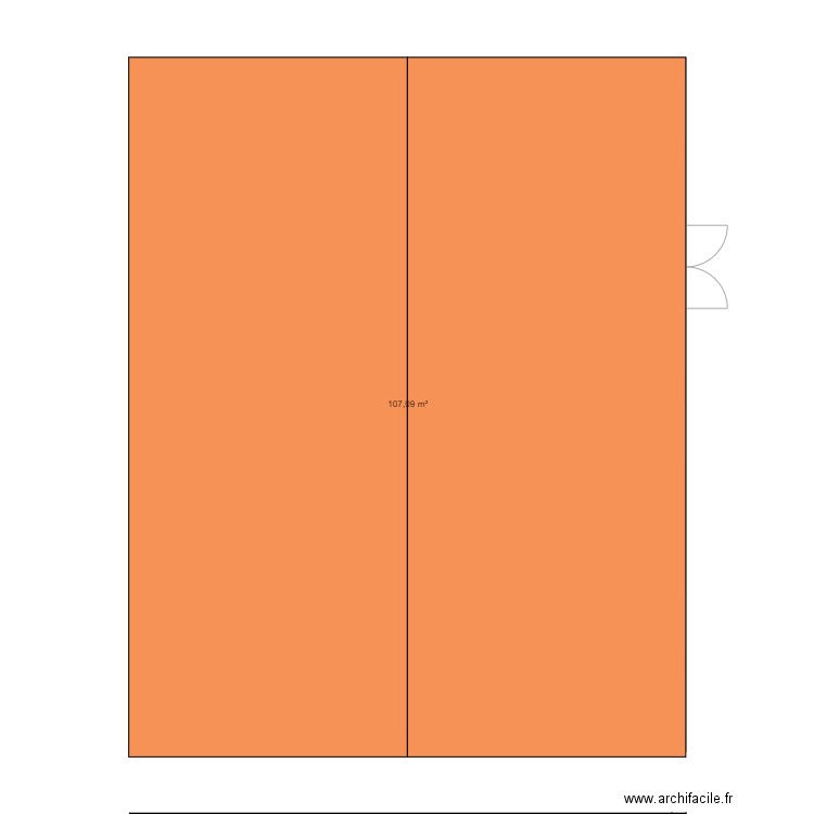 maison. Plan de 0 pièce et 0 m2