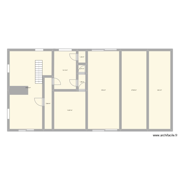 RDC. Plan de 0 pièce et 0 m2