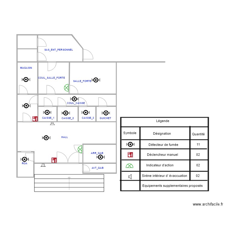 MBOP RDC inc prop1. Plan de 0 pièce et 0 m2