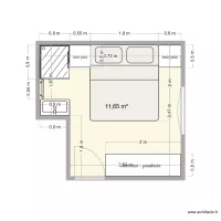 chambre parentale rdc