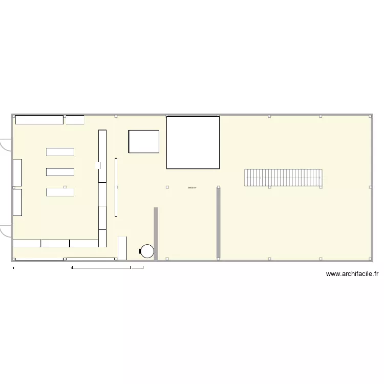 SECTOR 3. Plan de 1  et 367 m²