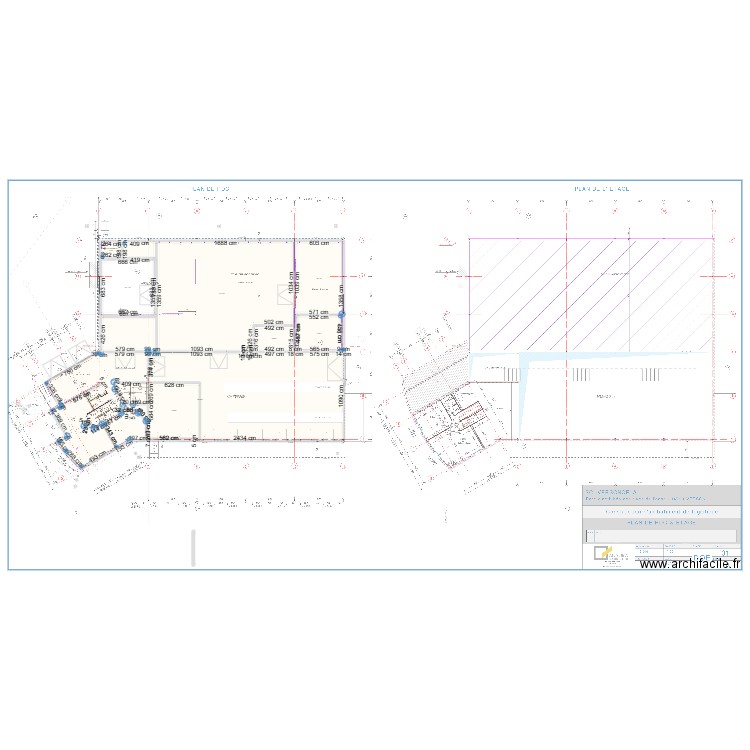 LGN FUTUR 2 VERSON. Plan de 10 pièces et 829 m2