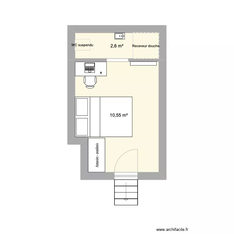 Burton entresol. Plan de 