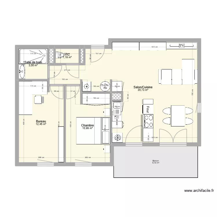 140 v3. Plan de 