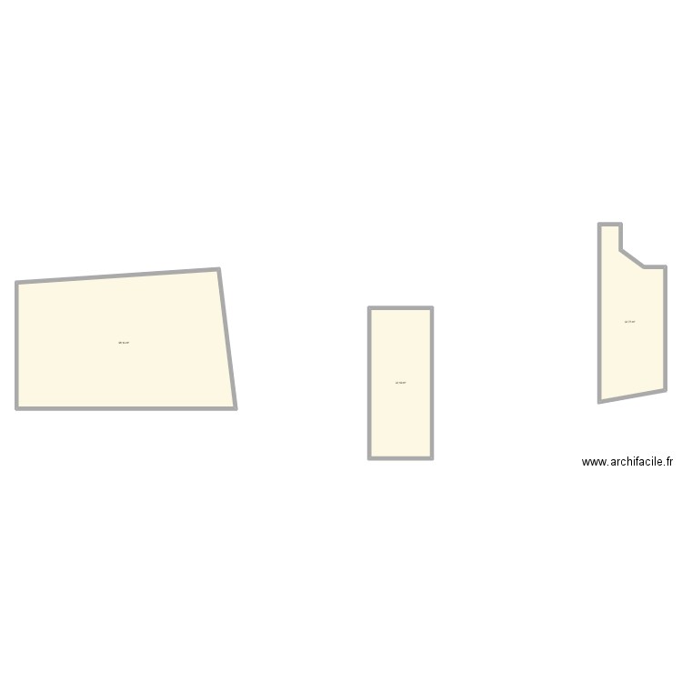 21 Faubourg. Plan de 3 pièces et 163 m2