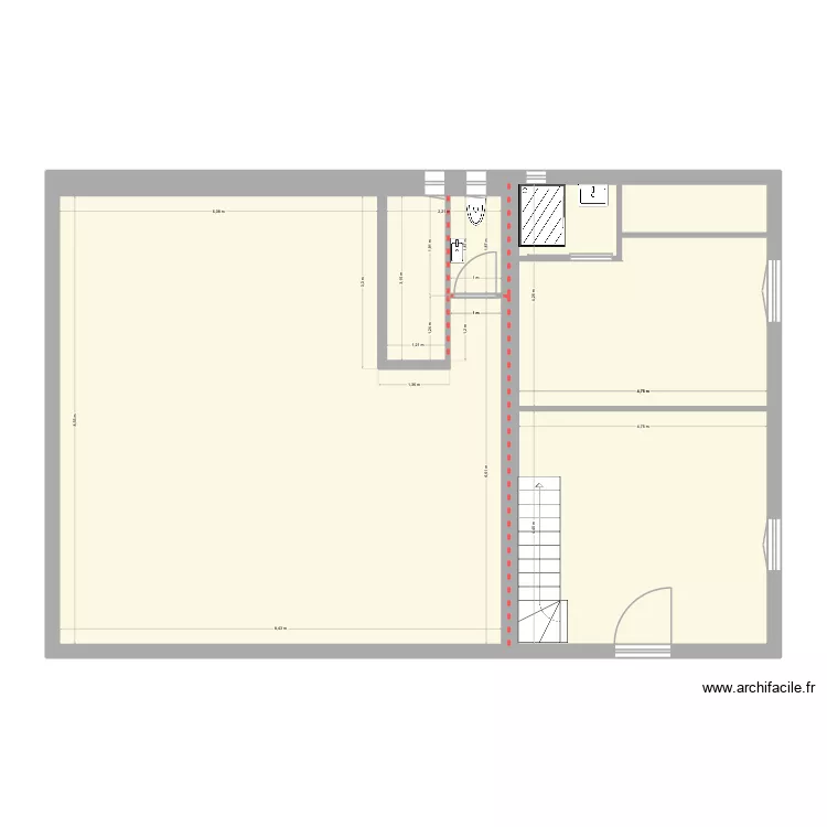 rez de chaussé 1.2. Plan de 3 et 112 m² rez de chaussé 1.2. Plan de 3 et 112 m²