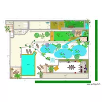 eclairage jardin hammam jacuzzi pi&egrave;ce d\'eau chiringuito