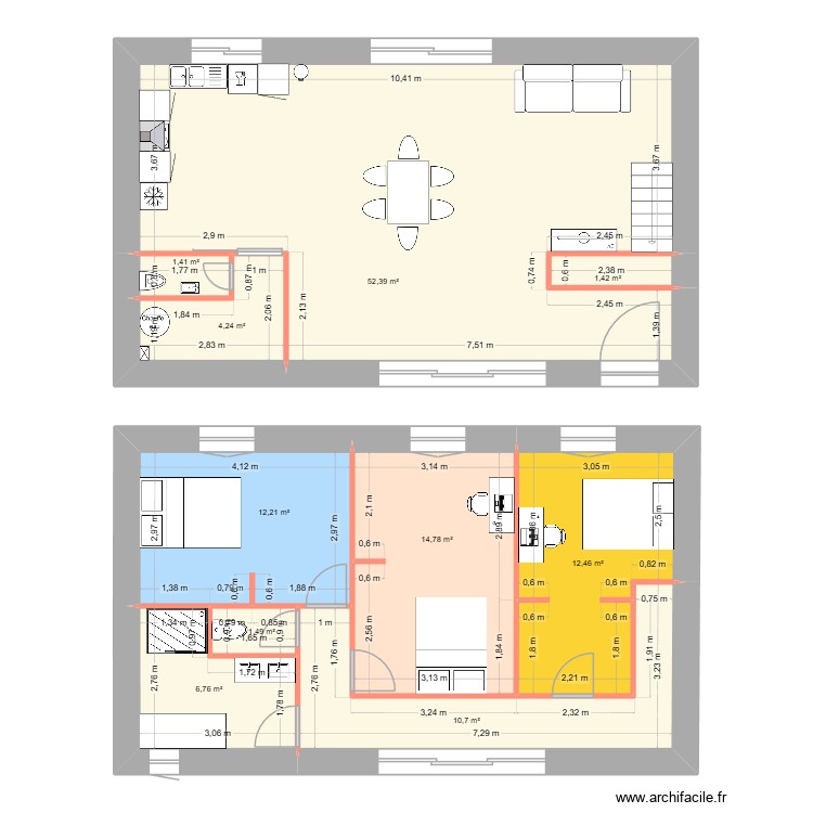 GRANGE 1ER IDEE. Plan de 0 pièce et 0 m2