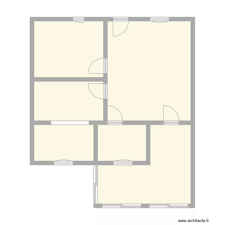 BEAUDET - ROMYLLY SUR ANDELLE. Plan de 6 et 66 m² BEAUDET - ROMYLLY SUR ANDELLE. Plan de 6 et 66 m²