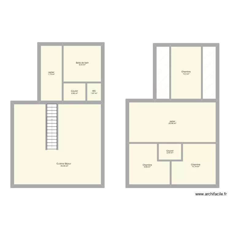 253 petain. Plan de 12 et 132 m² 253 petain. Plan de 12 et 132 m²