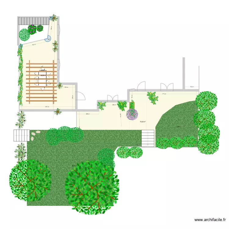 aménagement terrasse cheminementbis. Plan de aménagement terrasse cheminementbis. Plan de