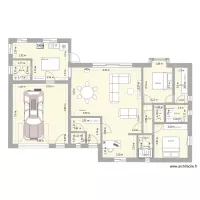 Projet maison n°2/ 2 chambres