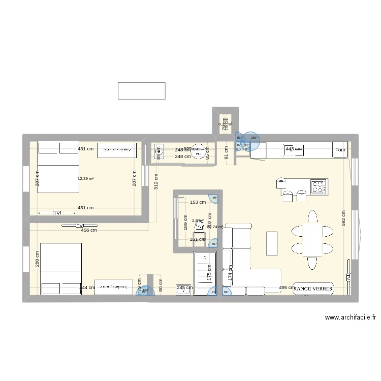 APPARTEMENT ELENA. Plan de 0 pièce et 0 m2