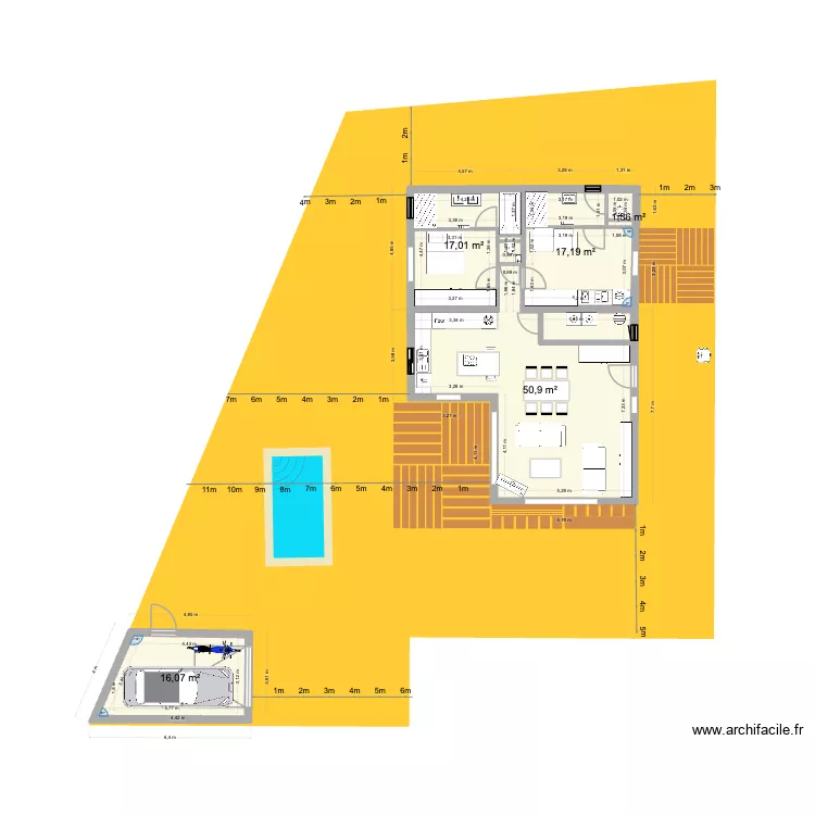 15 -Plan LM (Morgan LAUNAY). Plan de 5 et 103 m² 15 -Plan LM (Morgan LAUNAY). Plan de 5 et 103 m²