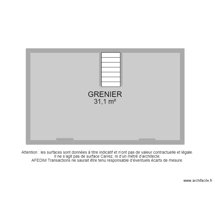 BI 19076 - . Plan de 20 pièces et 133 m2