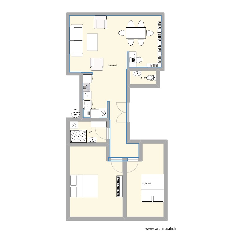consolat. Plan de 0 pièce et 0 m2