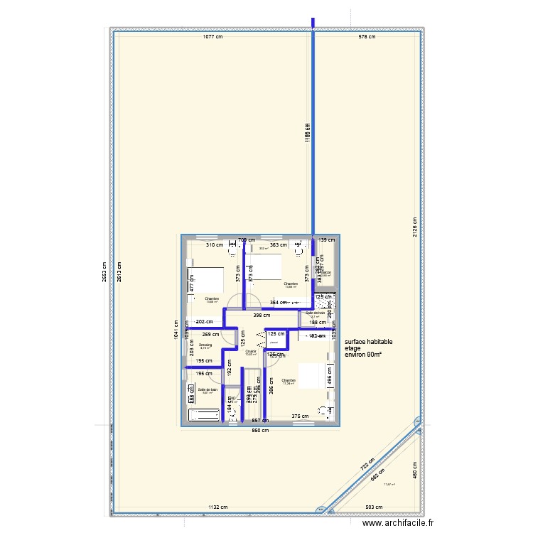 terrain villelongue dim ok maison 1. Plan de 20 pièces et 932 m2