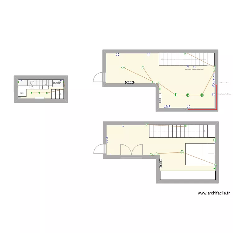 cuisine_elec. Plan de 3 et 41 m² cuisine_elec. Plan de 3 et 41 m²