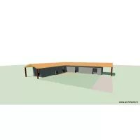 Plan maison 2 avec toiture