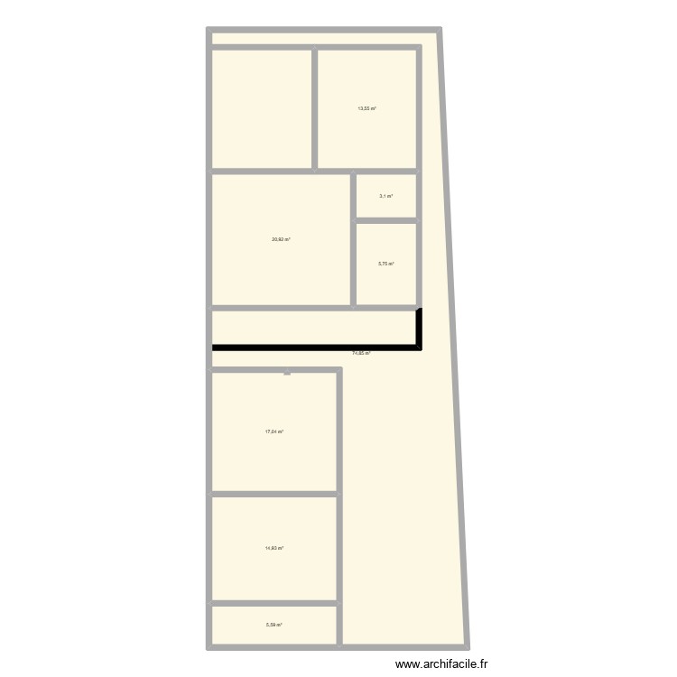 CHATEAU EAU. Plan de 0 pièce et 0 m2 CHATEAU EAU. Plan de 0 pièce et 0 m2