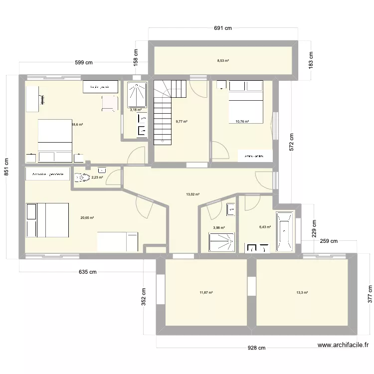 plan rez de chaussée . Plan de plan rez de chaussée . Plan de