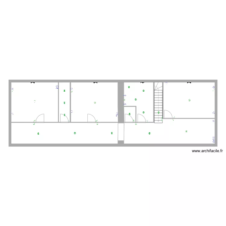 DUCLOS DAVID ETAGE. Plan de 0 pièce et 0 m2 DUCLOS DAVID ETAGE. Plan de 0 pièce et 0 m2
