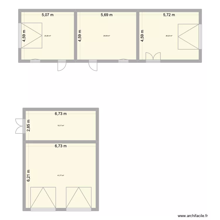 Modif 810 Chem. du Garre, 47700 Saint-Martin-Curton. Plan de 5 et 137 m² Modif 810 Chem. du Garre, 47700 Saint-Martin-Curton. Plan de 5 et 137 m²