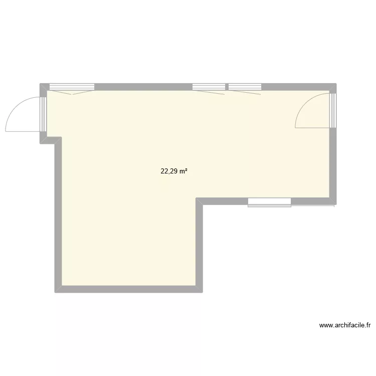 APPARTEMENT. Plan de 