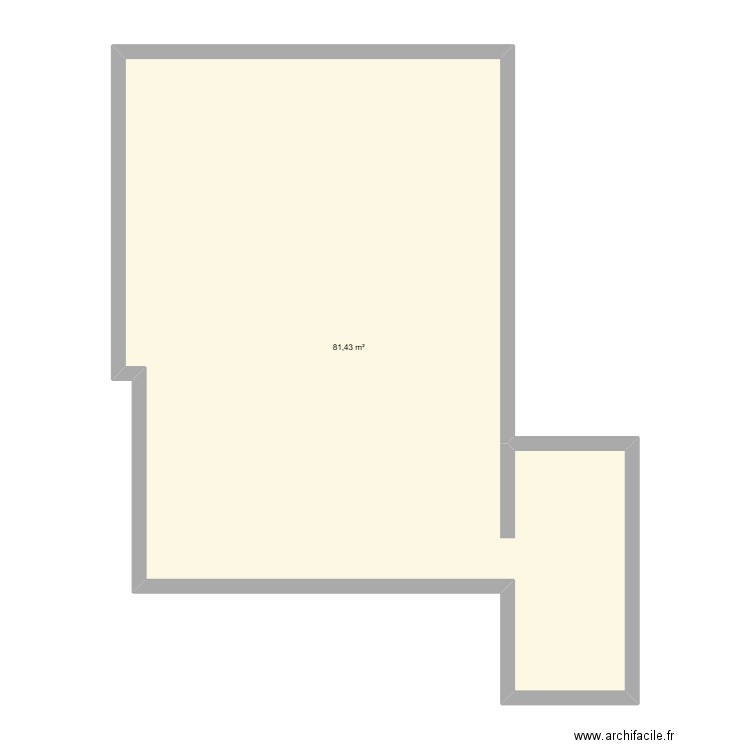maire dampierre. Plan de 3 pièces et 124 m2