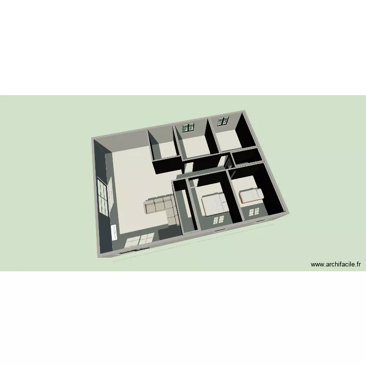 flo steph. Plan de 5 et 130 m² flo steph. Plan de 5 et 130 m²