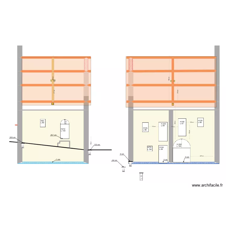 grange cote . Plan de grange cote . Plan de