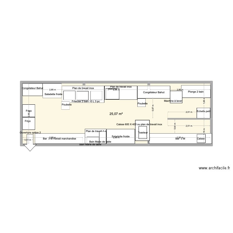 Plan montreux jazz 2025 1. Plan de 1 pièce et 25 m2