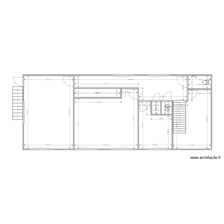 Plan TVD ETAGE. Plan de 