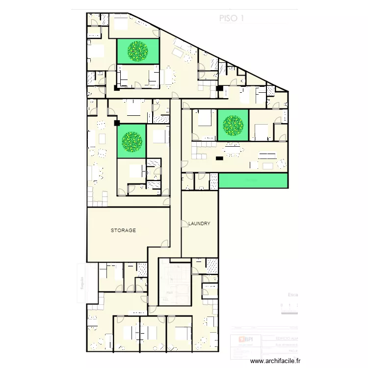 Almirante Barroso 32 - piso 1 v3. Plan de 