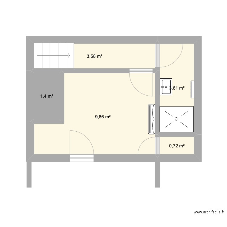 VIDE R+1 CAB NEW VAL EOL. Plan de 0 pièce et 0 m2