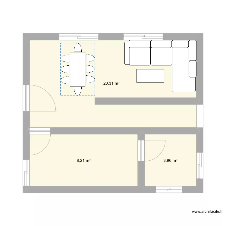 Maison. Plan de Maison. Plan de