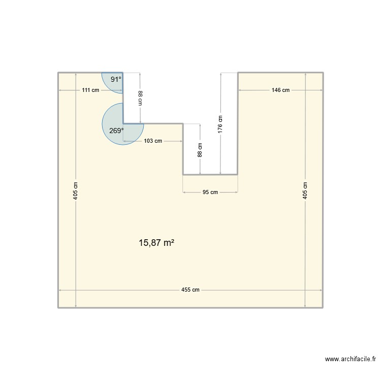 Mezzanine. Plan de 0 pièce et 0 m2