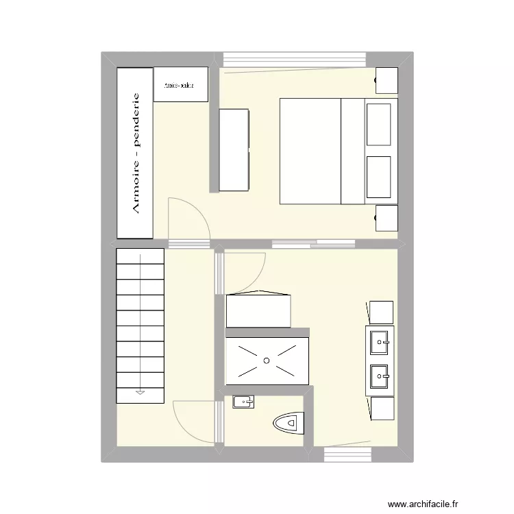 Plan 2&egrave;me Incourt 2. Plan de 