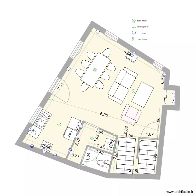 PLAN bleymard. Plan de 1 et 38 m² PLAN bleymard. Plan de 1 et 38 m²